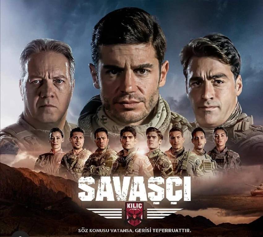 Берк Октай в сериале "Воин"