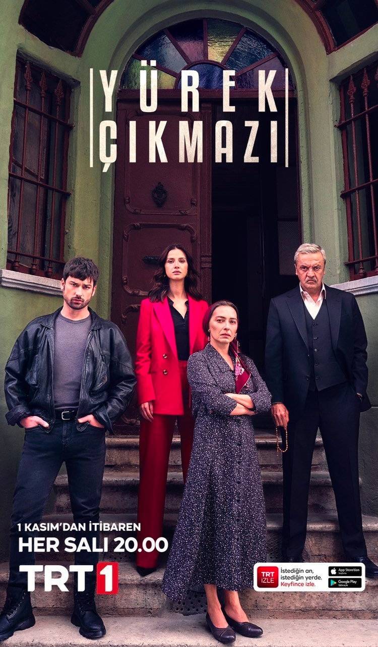 постер нового сериала телеканала TRT1 "Сердечная боль / Yürek Çıkmazı"
