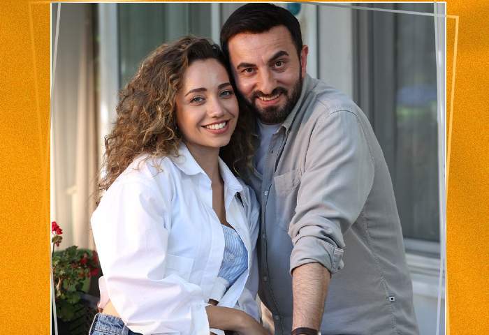 Джем Гелиноглу и Озге Озаджар в сериале "Судьба"