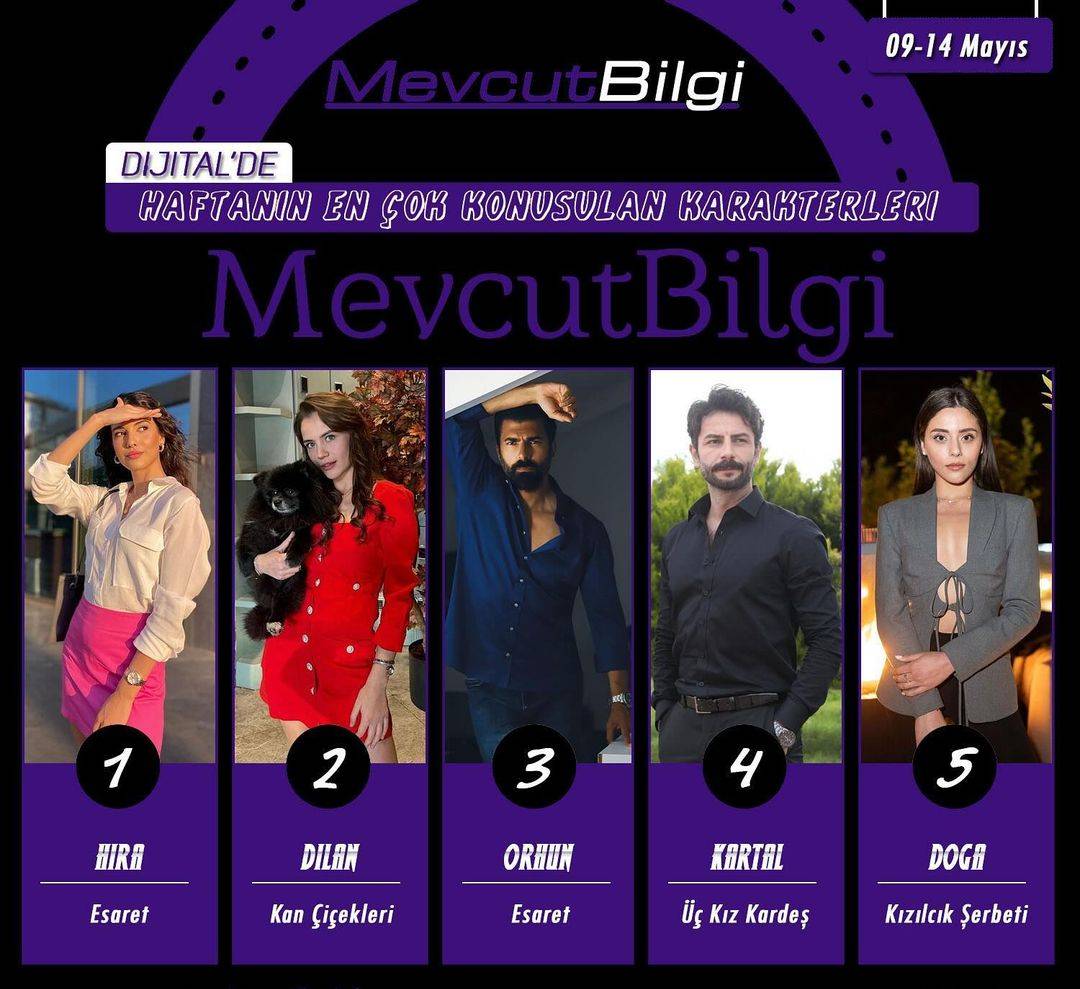 Самые популярные персонажи из турецких сериалов